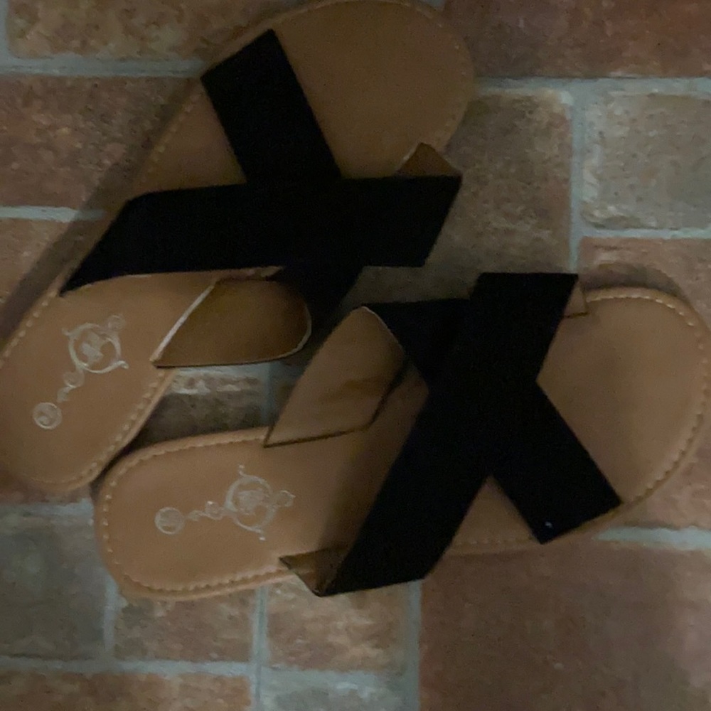 Black sandals